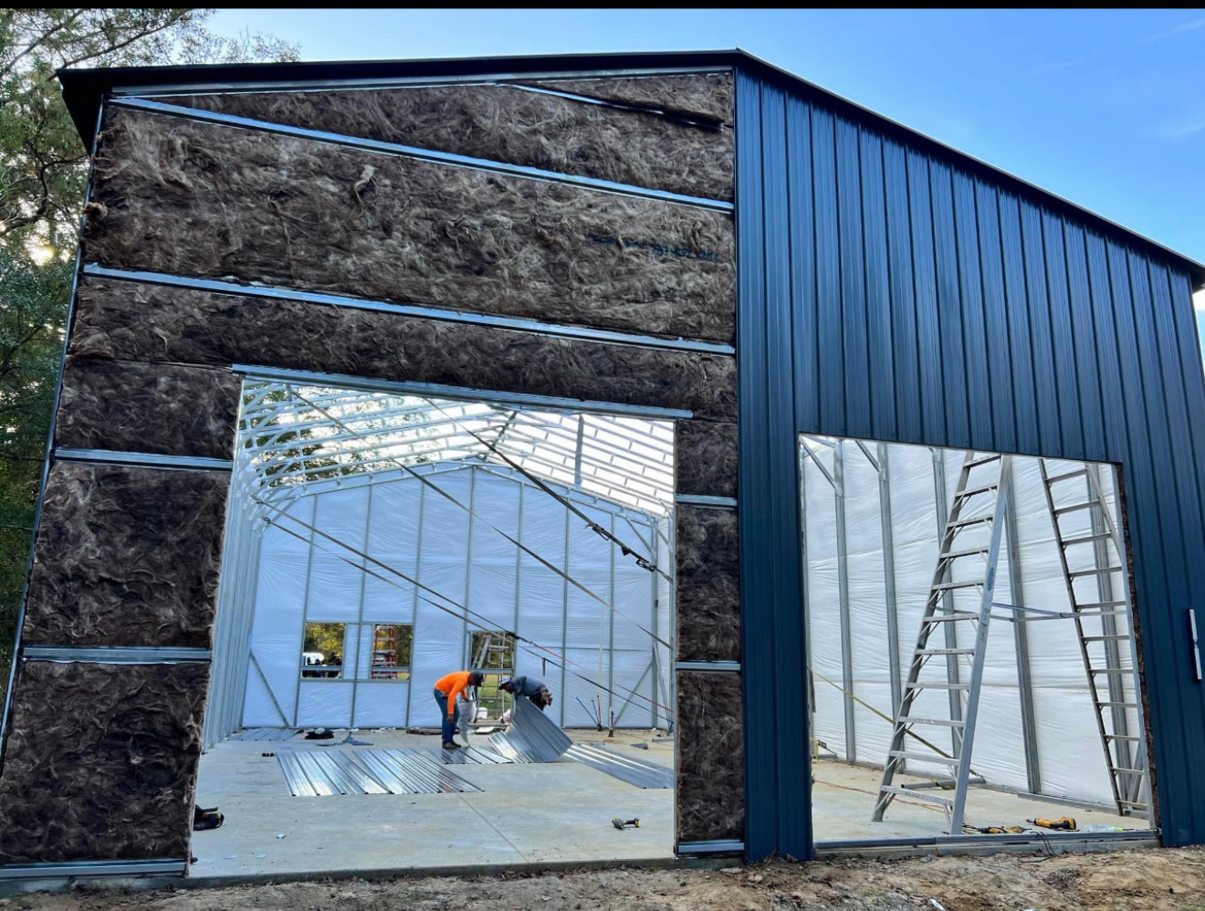 Aislamiento de fibra de vidrio